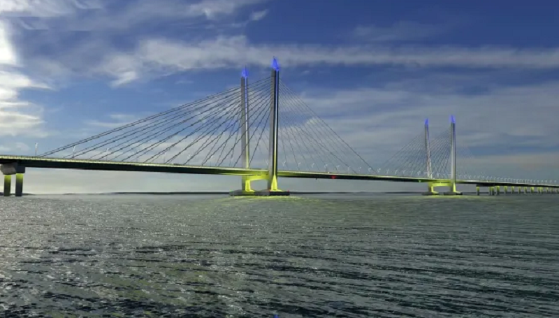 строительство моста через Днепр